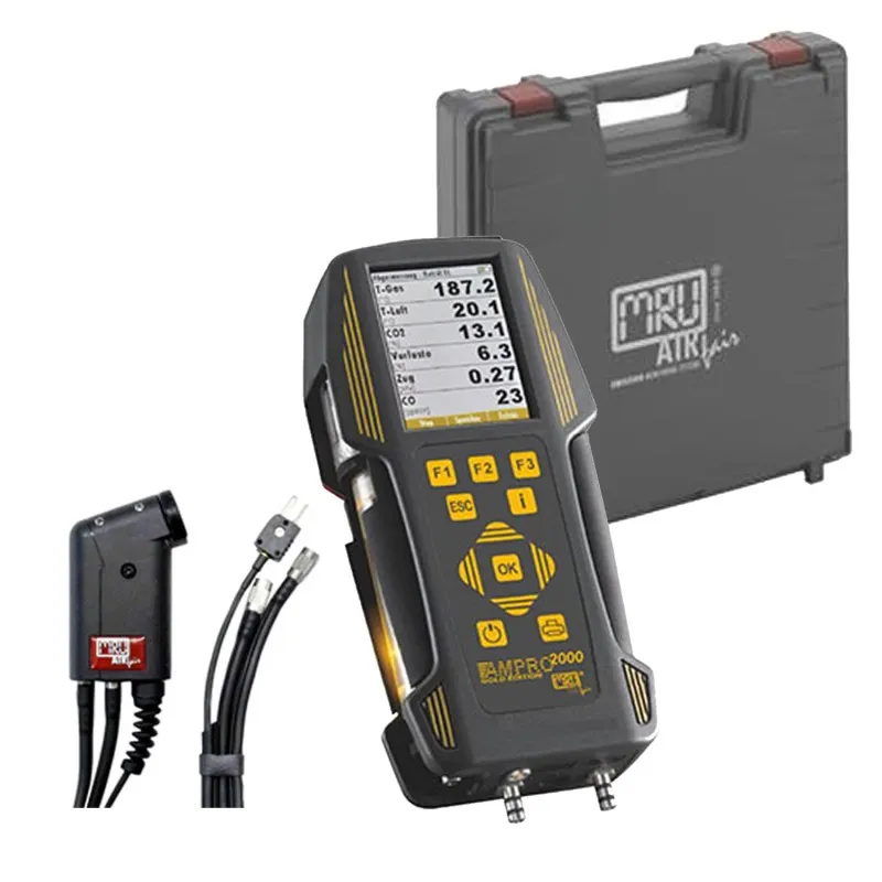 MRU AMPRO 2000 Gold [410134-05] Combustion Analyzer - Kit 5 (O2/CO/No/No2 And CO2)