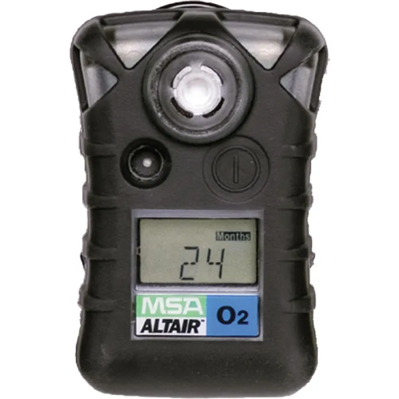 MSA Altair [10071364] Single-Gas Detector, Oxygen (O2), 19.5% vol. (first alarm), 18% vol. (second alarm)