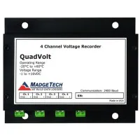 MadgeTech QuadVolt [QuadVolt-2.5V] ±2.5V 4 Channel, Low Level DC Voltage Recorder