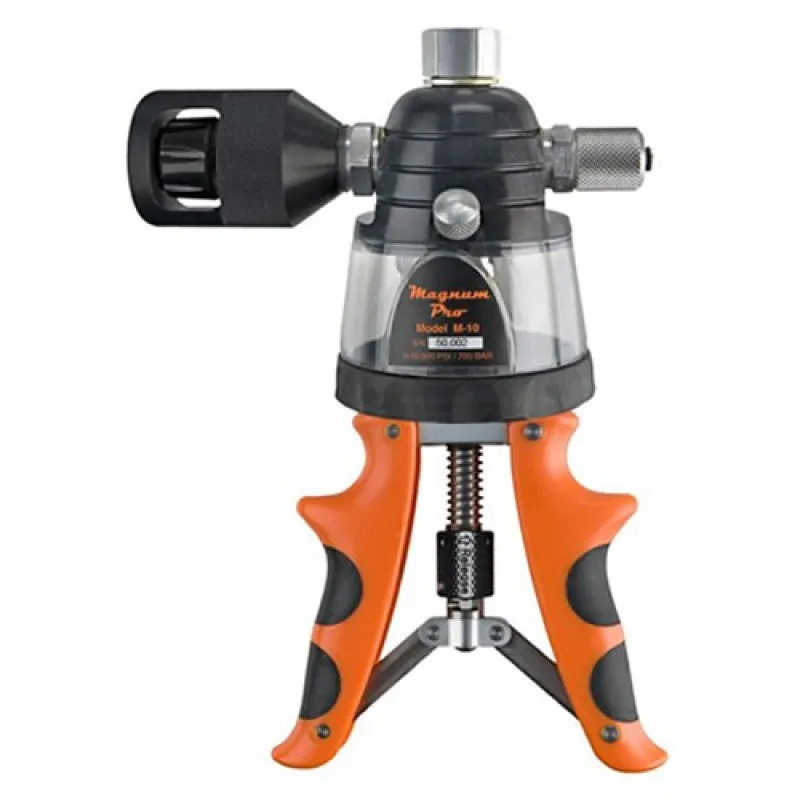 East Hills Instruments Magnum Pro M-10 [M-10] Hydraulic Calibration Hand Pump, 10,000 psi