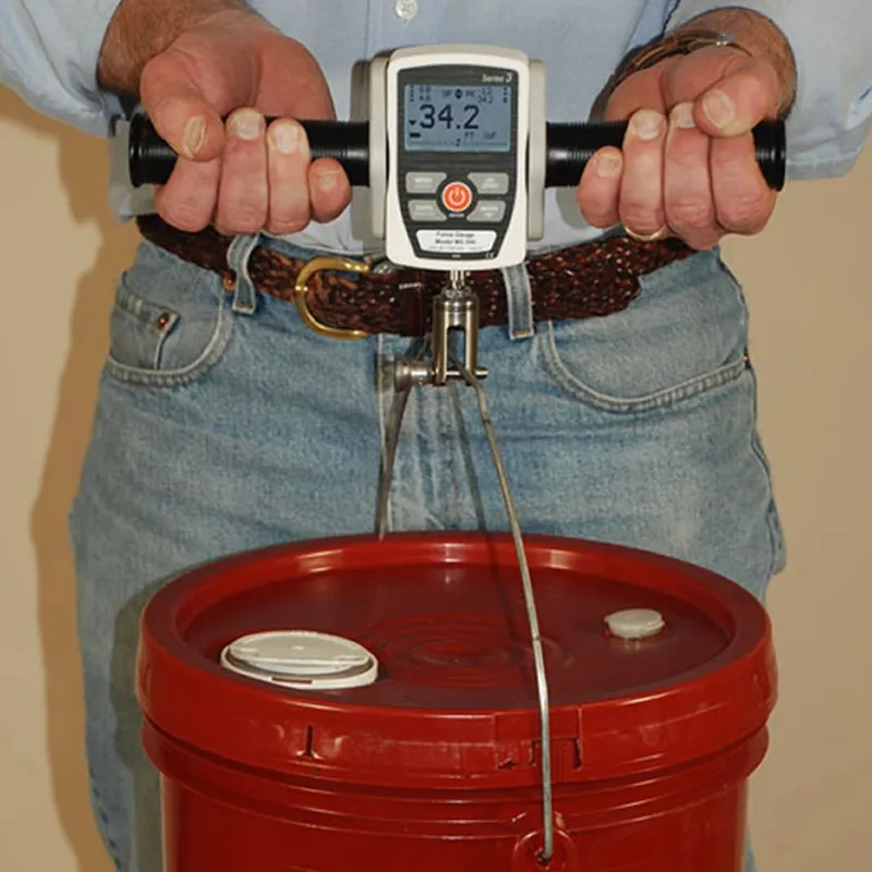 Mark-10 EK3500 [EK3-500] Basic Ergonomics Testing Kit with Series 3 Force Gauge, 500 lbF / 2500 N