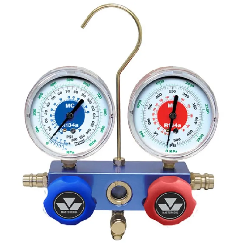 Mastercool 85113 [85113] Manifold w/3 1/8" Gauges Only