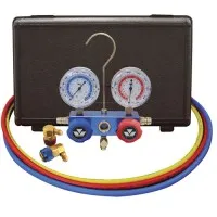Mastercool 89660 [89660] Economy R134a Manifold Gauge Set w/ 3-60" Hoses In Plastic Box