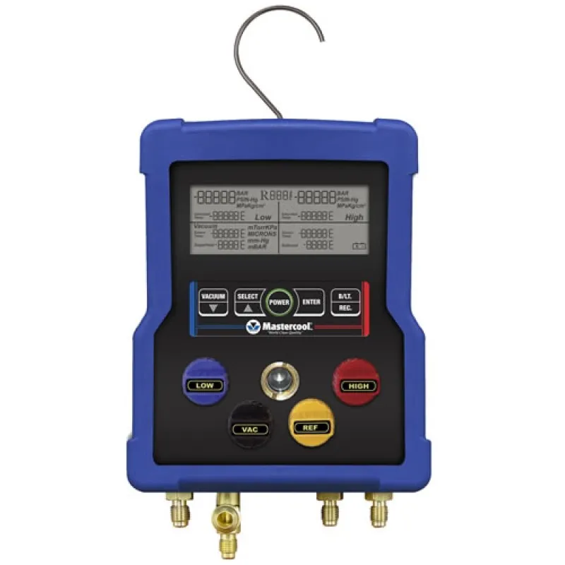 Mastercool 99903 4-Way Digital Manifold Only with Data Logger Software