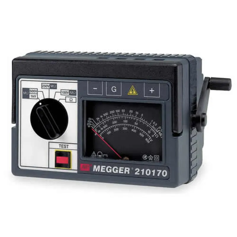 Megger 210170 Analog Insulation Resistance Tester