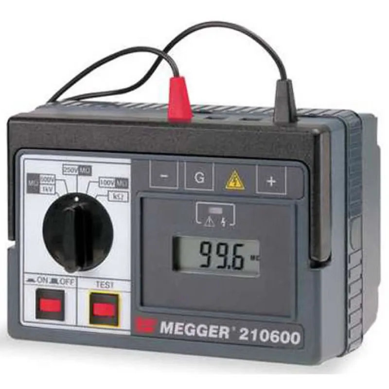 Megger 210600 Digital Insulation Resistance Tester