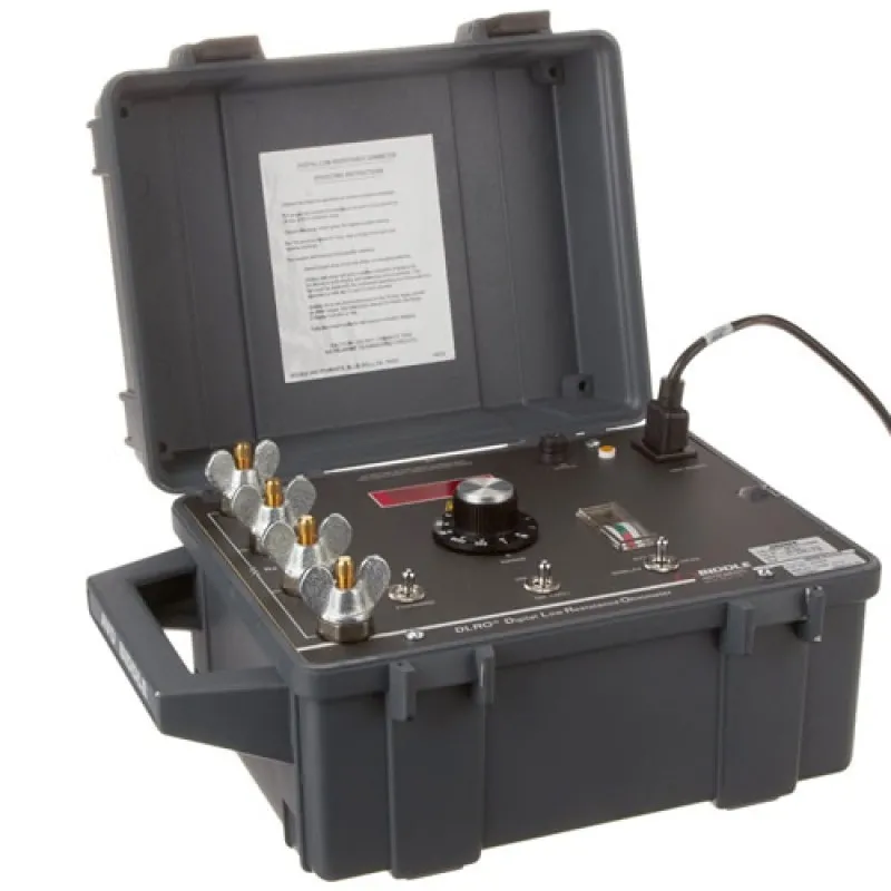 Megger DLRO24700 [247002] Digital Low Resistance Ohmmeter 10A