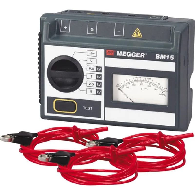 Megger BM15 [6410-919] Battery Powered 5 kV Insulation Tester