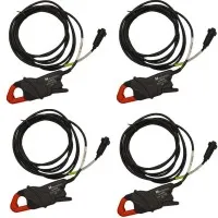 Megger CP5CEIDKIT [CP‐5CE‐ID-KIT] 5A AC 0.8 Inch Split-Core Self-Identifying Current Clamp (Kit of 4)