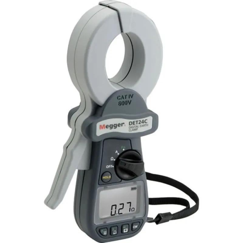 Megger DET24C [1007-331] Digital Clamp-On Ground Resistance Tester with Bluetooth Interface
