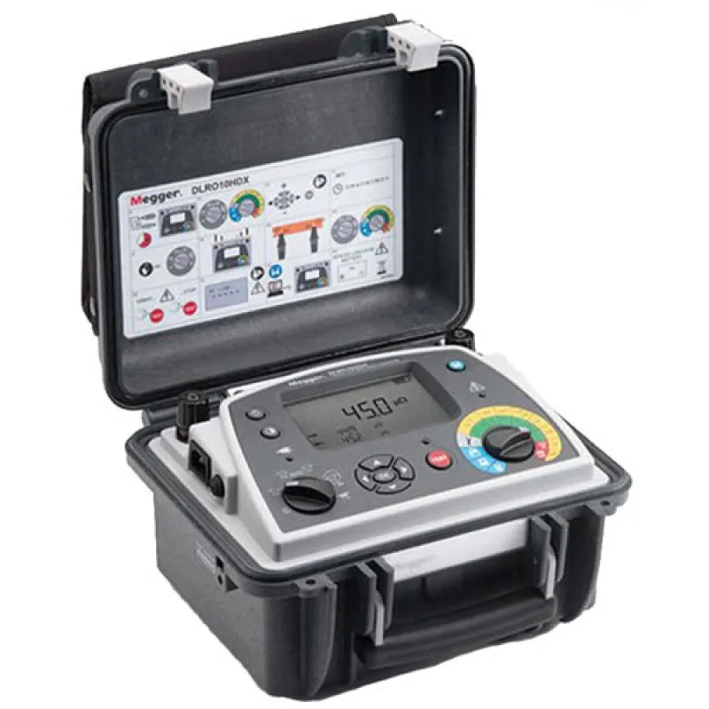 Megger DLRO10HDX [1008-052] Digital Low Resistance 10A w/o Leads