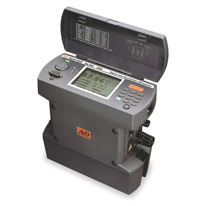 Megger DLRO10X [1006-600] Digital Low Resistance Ohmmeter w/ Data Logging