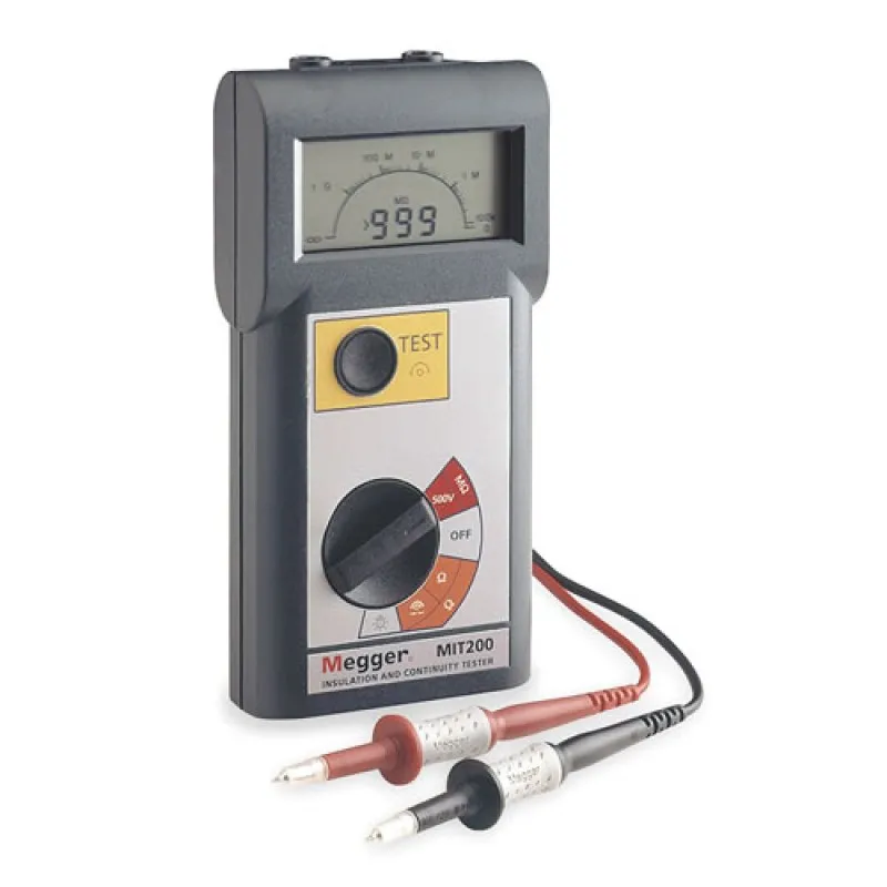 Megger MIT200-EN 500 VDC Insulation/Continuity Tester 
