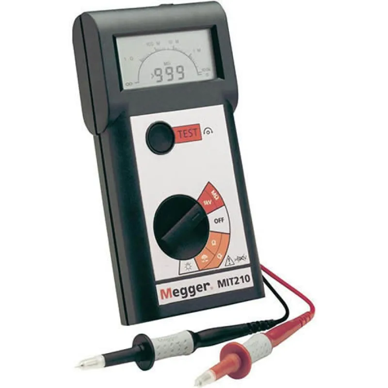 Megger MIT210-EN 1000 VDC Insulation/Continuity Tester 