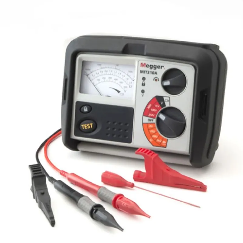 Megger MIT310A-EN 250V/500V/1000V Analog Insulation/Continuity Tester 
