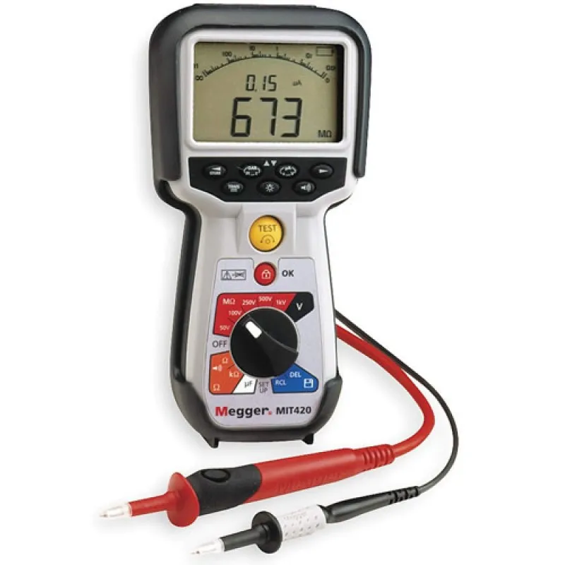Megger MIT420/2 [1006-740] 50V / 100V / 250V / 500V / 1000V Insulation Tester