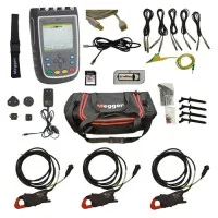 Megger MPQ1000 [MPQ1000-B-KIT] 8-Channel 3-Phase Power Quality Analyzer Bronze Kit