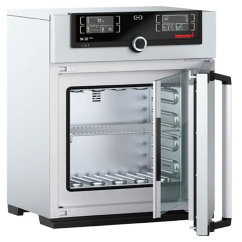 Memmert IN Series [IN30 PLUS-230V] Standard Delivery Incubator 32L/1.1cuft, Natural Convection, 230V with Twin display controller, Programmable, ATMO Control Software
