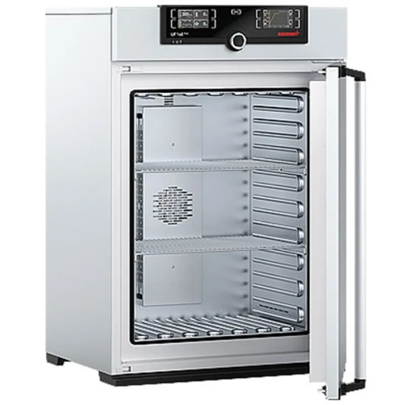 Memmert UF Series [UF160 PLUS-230V] Standard Delivery Universal Oven 161L/5.9cuft, Forced Air Convection, 230V with Twin Display Controller, Programmable, ATMO Control Software