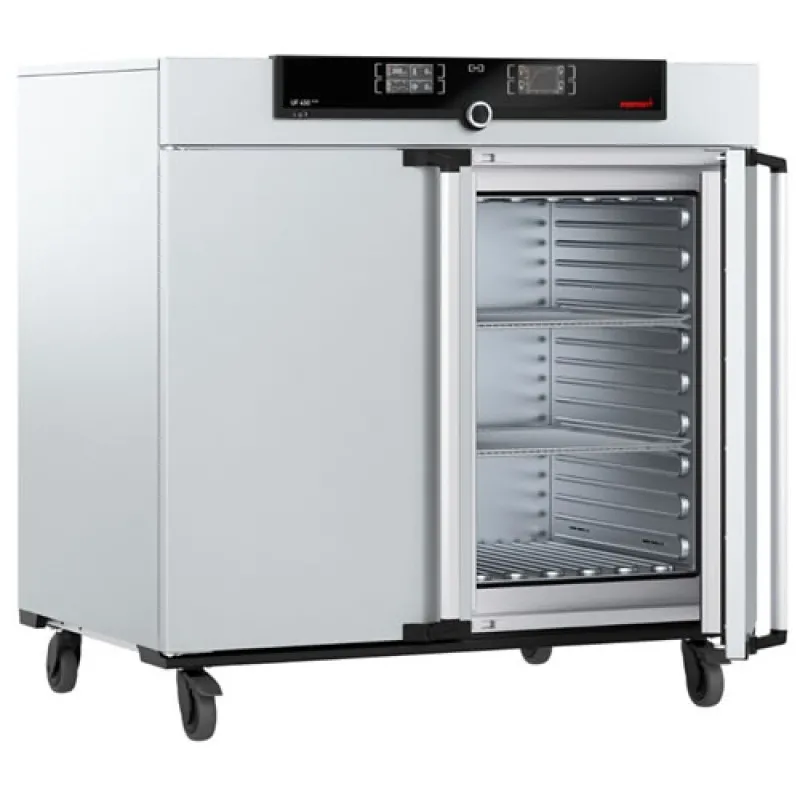 Memmert UF Series [UF450 PLUS 208V-3PH] Standard Delivery Universal Oven 449L/15.5 cuft, Forced Air Convection, 208volt - 3 phase with Twin Display Controller, Programmable, ATMO Control Software