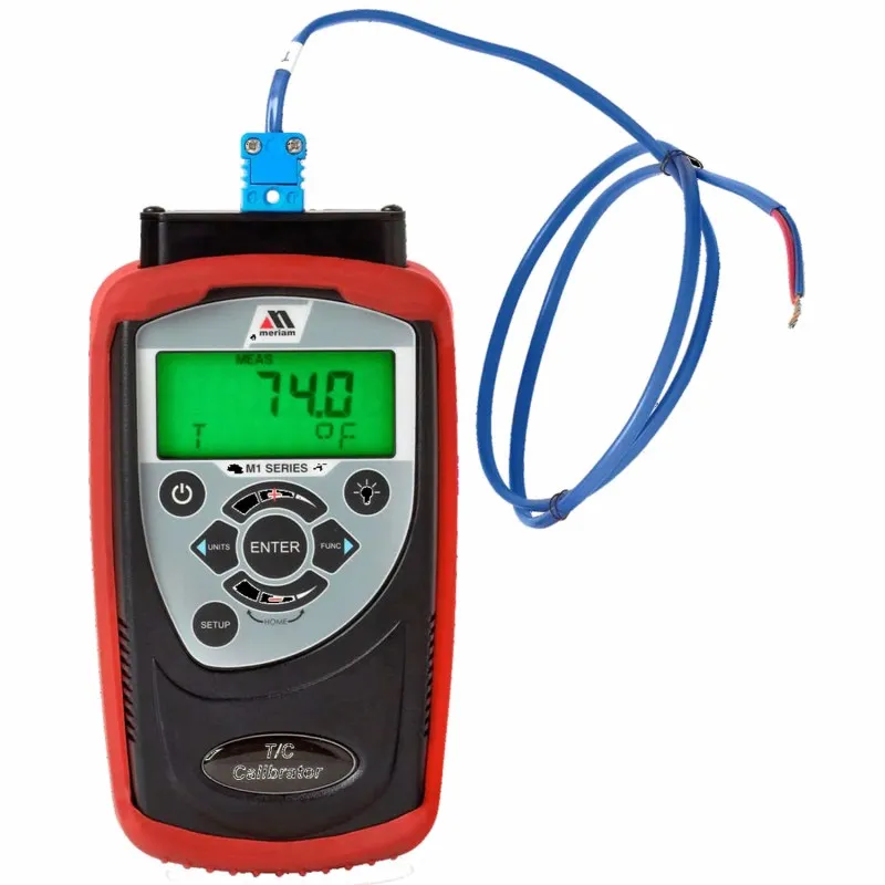Meriam M130 [216.281.1100] T/C Calibrator for Types B, E, J, K, N, R, S, T and millivolts