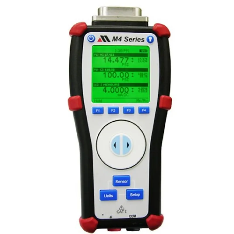 Meriam M402 [ZM402-CI0015-CI0300] Dual Sensor Pressure Calibrator/Datalogger, -15 to 15 PSIG /-15 to 300 PSIG
