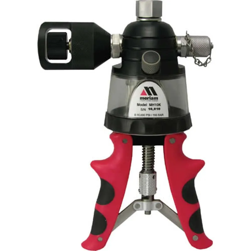 Meriam MH10-KT (Z1066-11) Hydraulic Calibration Scissor Pump, 0-10,000 PSIG Kit