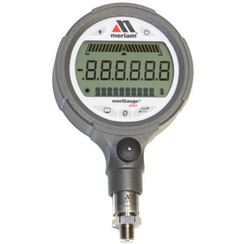Meriam MeriGauge MGP7000 [MGP7000-MS700-CI0300] Digital Pressure Gauge w/Sensor, -15 psi to 300 psi Compound