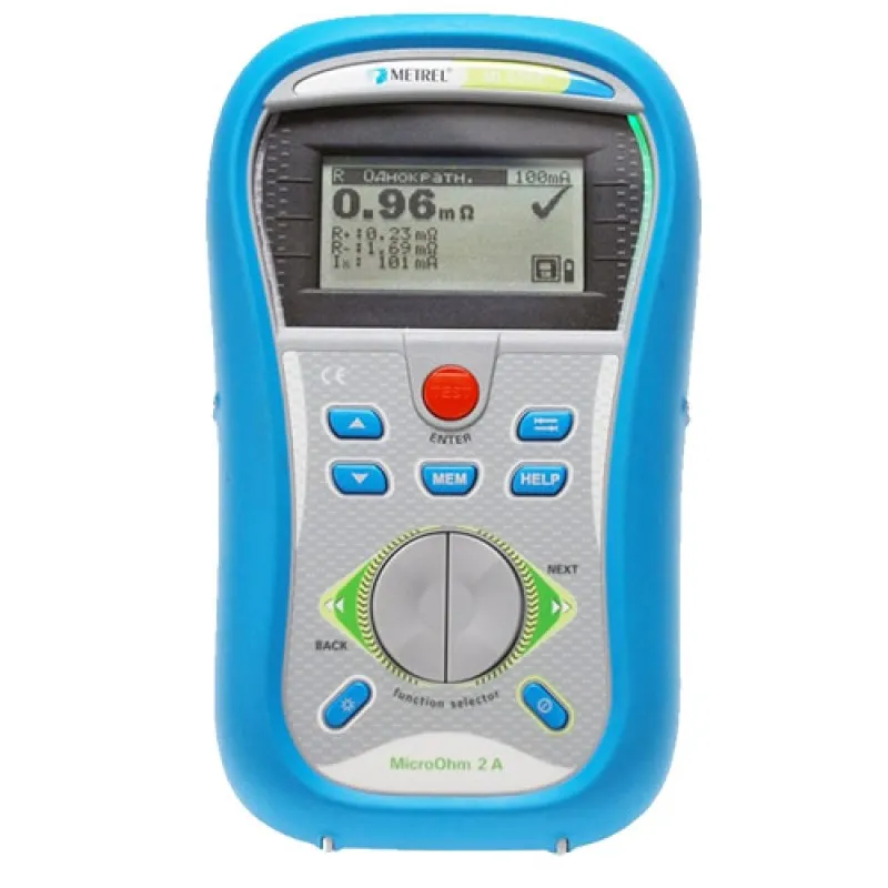 Metrel MI 3242 MicroOhm 2A Low Resistance Ohmmeter