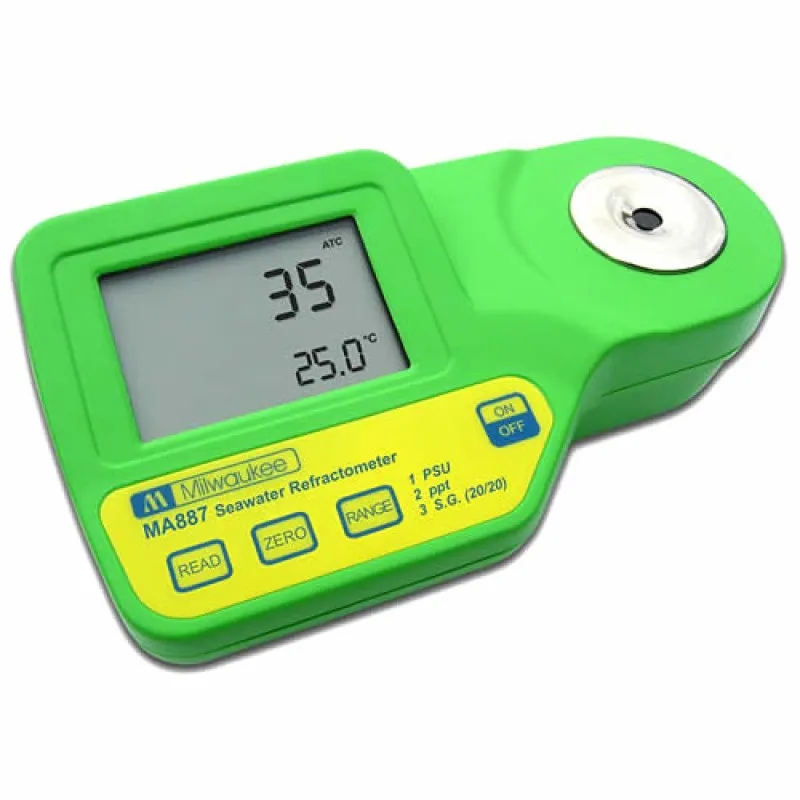 Milwaukee MA887 [MA887] Digital Refractometer for Seawater Measurements