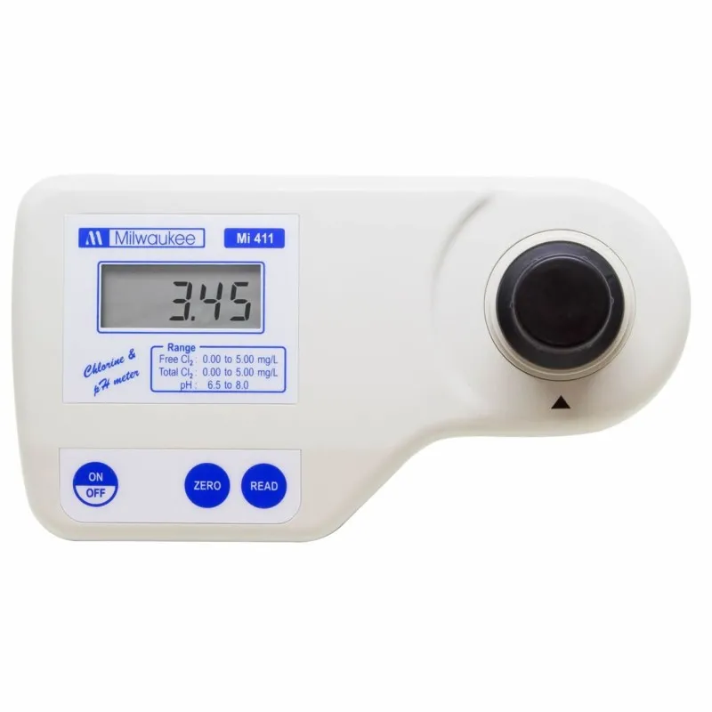 Milwaukee Mi411 [MI11] pH Photometer, Free and Total Chlorine