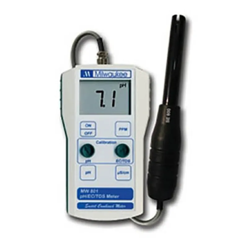 Milwaukee MW802 [MW802] Standard Portable pH / Conductivity / TDS Combination Meter
