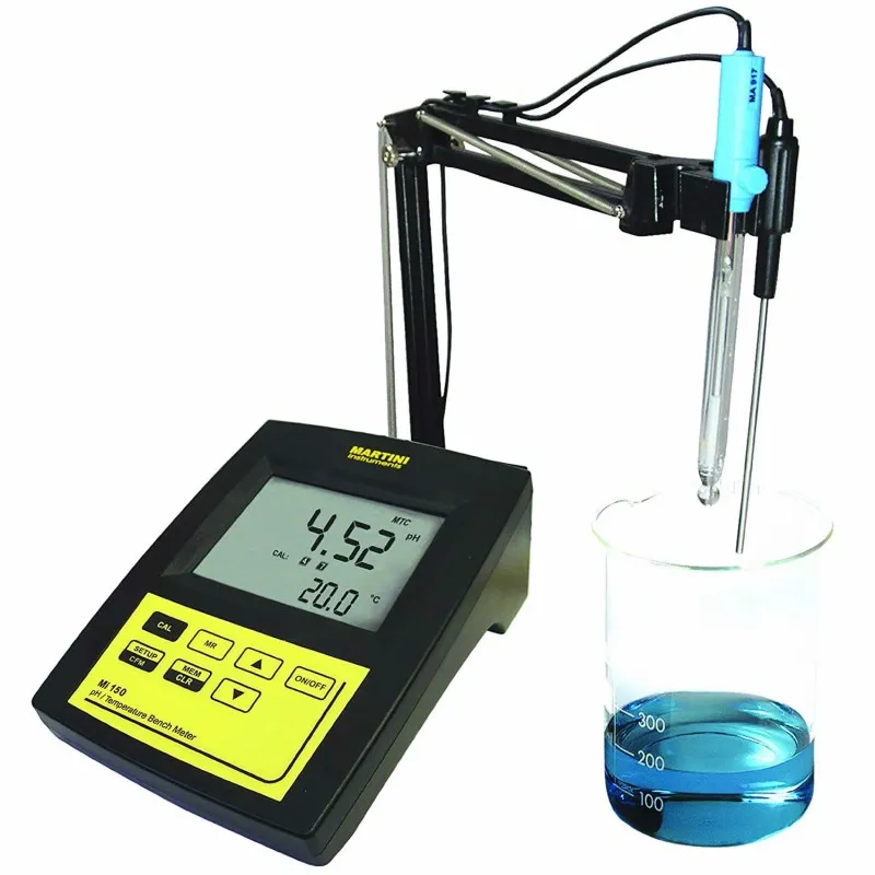 Milwaukee Mi160 [Mi160] pH / ORP / ISE / Temperature Laboratory Bench Meter