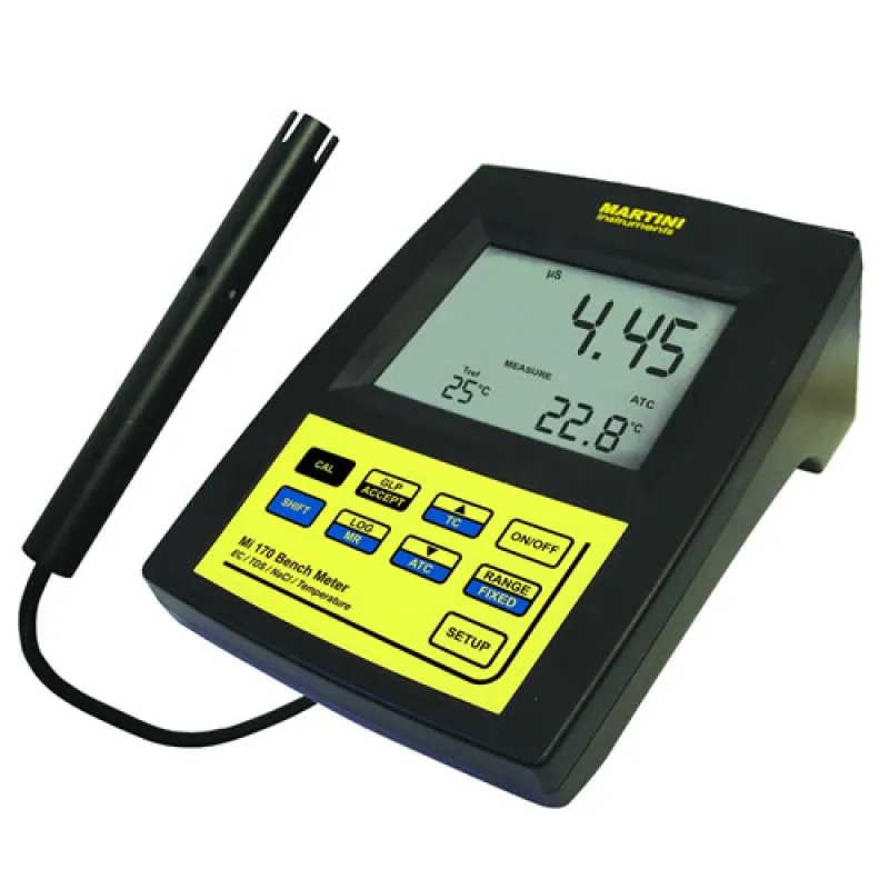 Milwaukee Mi170 [MI170] Autoranging Conductivity / TDS / NaCl / Temperature Laboratory Bench Meter [DISCONTINUED]