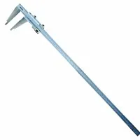 Mitutoyo 160 Series [160-119] Vernier Caliper with Nib Jaw Fine Adjustment 18in (450mm)