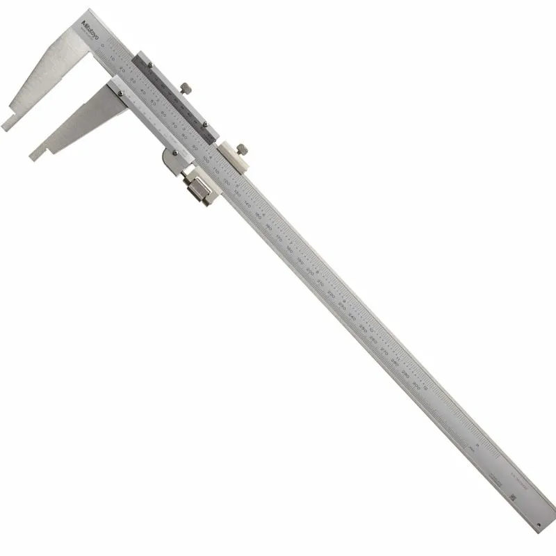 Mitutoyo 160 Series [160-150] Vernier Caliper with Nib Jaw Fine Adjustment 0-300mm / 0-12in