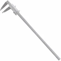 Mitutoyo 160 Series [160-153] Vernier Caliper with Nib Jaw Fine Adjustment 0-600mm / 0-24in