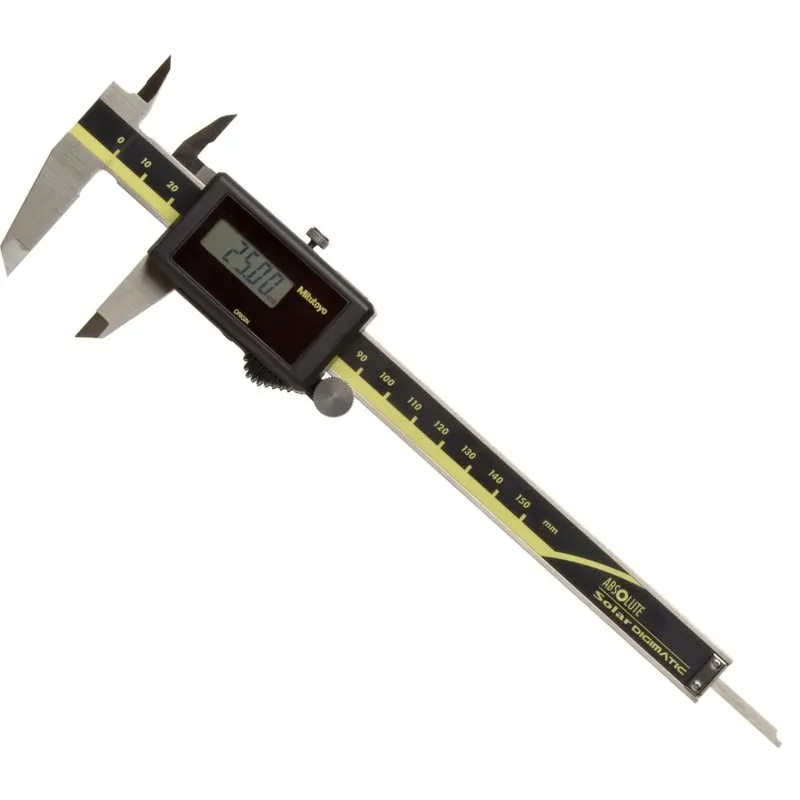 Mitutoyo 500 Series [500-454] Digital ABSOLUTE Digimatic Caliper-Solar Powered Without SPC Output 0-150mm