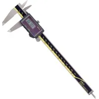 Mitutoyo 500 Series [500-475] Digital ABSOLUTE Digimatic Caliper-Solar Powered Without SPC Output 0-8in (0-200mm)