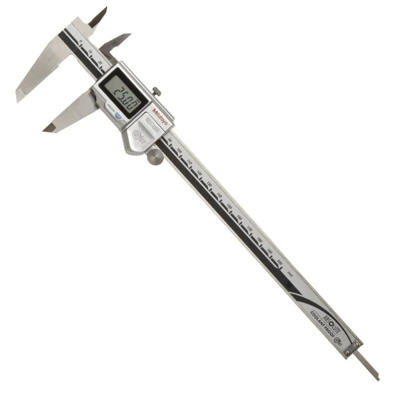 Mitutoyo 500 Series [500-703-20] Digital ABSOLUTE Coolant-Proof Caliper Without SPC Data Output 0-200mm