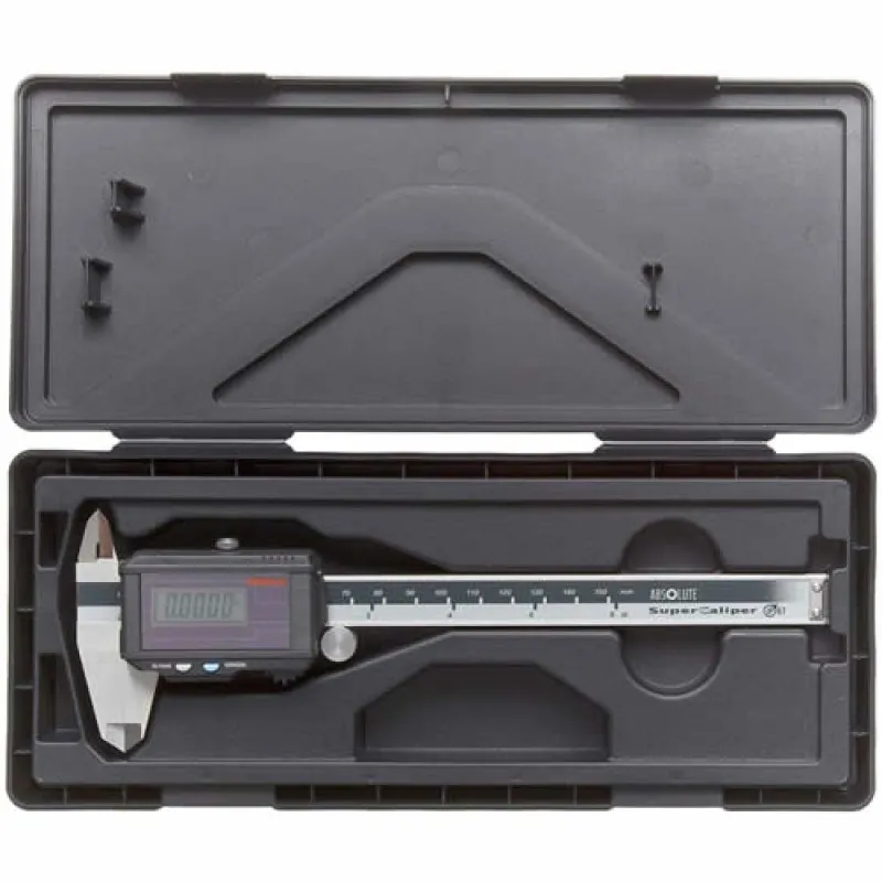 Mitutoyo 550 Series [550-311-10] ABSOLUTE Digimatic Caliper with Nib Style Jaws 8in (200mm)