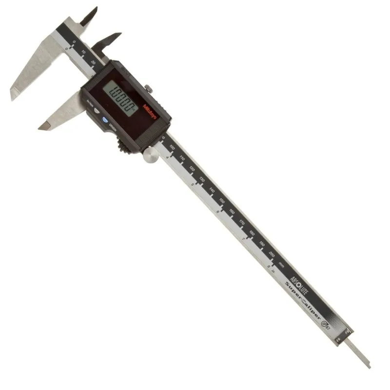 Mitutoyo 500 Series [500-787] Digital ABSOLUTE Super Solar Caliper 0-8in (0-200mm)