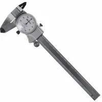 Mitutoyo 505 Series [505-736] Dial Caliper withCarbide-Tipped Jaws  0-6in