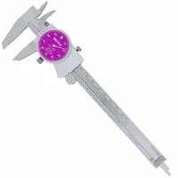 Mitutoyo 505 Series [505-742-52] Dial Caliper Purple Dial Face 0-6in