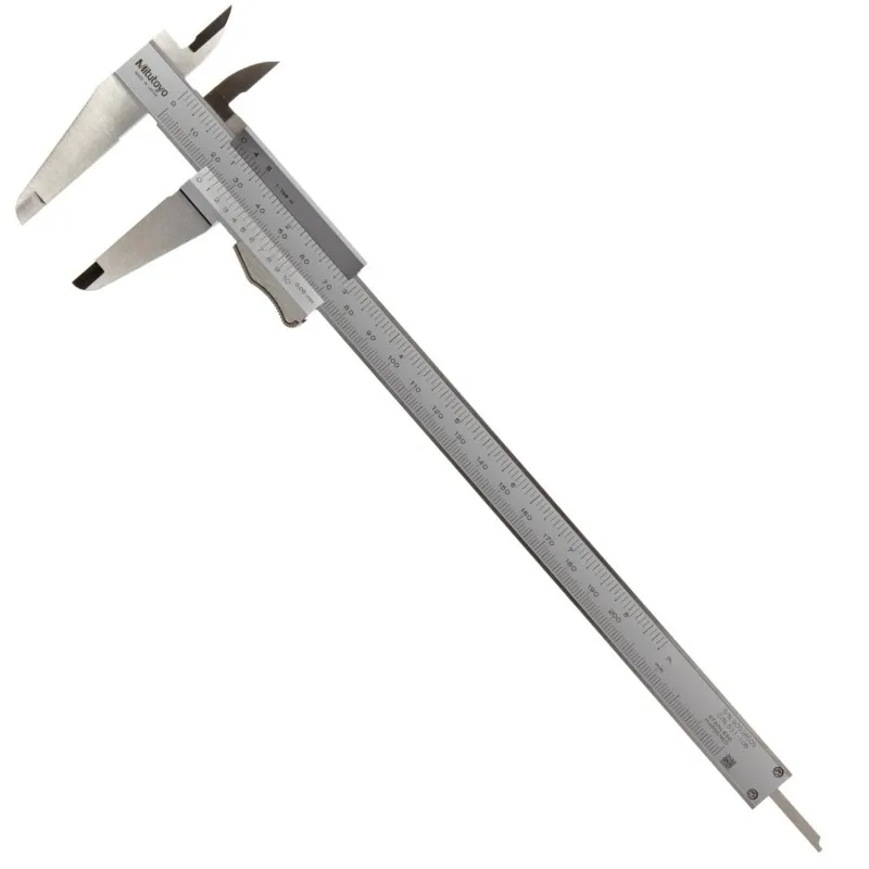Mitutoyo 531 Series [531-129] Mechanical Vernier Caliper with Thumb Clamp 0-8in (0-200mm)