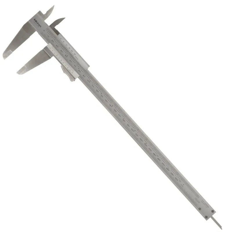 Mitutoyo 531 Series [531-112] Mechanical Vernier Caliper with Thumb Clamp 0-8in (0-300mm)