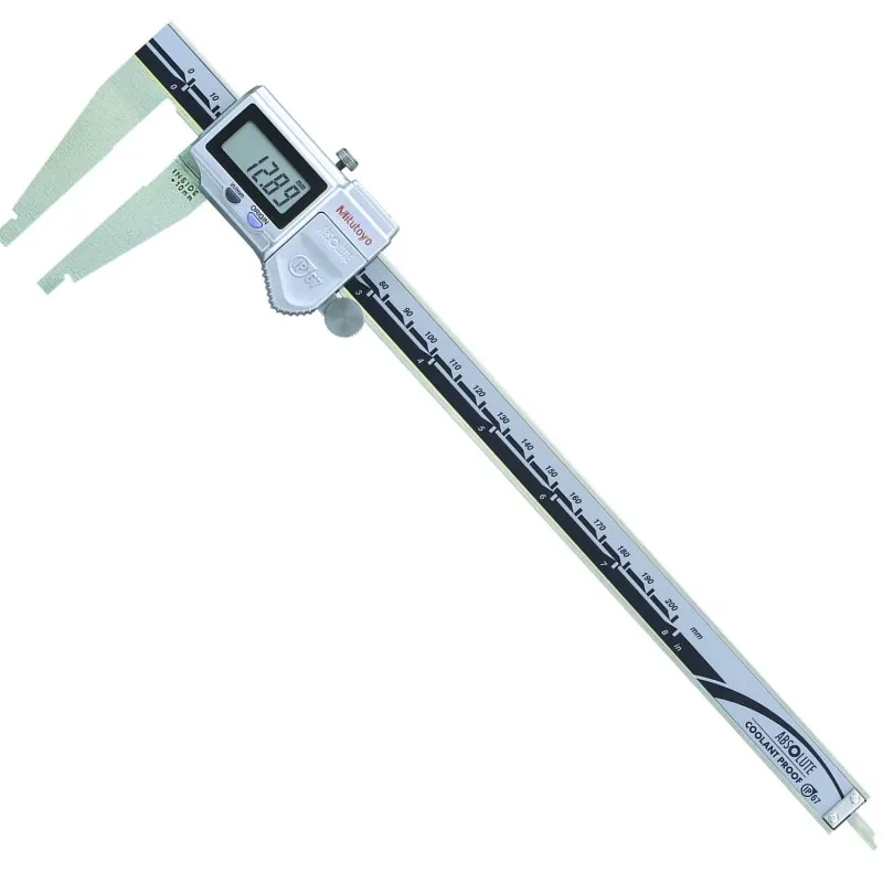 Mitutoyo 550 Series [550-311-10] ABSOLUTE Digimatic Caliper with Nib Style Jaws 8in (200mm)