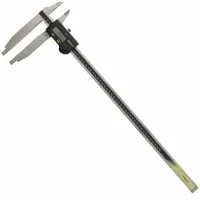 Mitutoyo 551 Series [551-204-10] Digital ABSOLUTE Digimatic Caliper with Nib Style and Standard Jaws 500mm