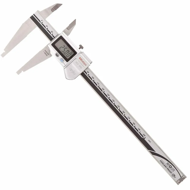 Mitutoyo 551 Series [551-301-10] Digital ABSOLUTE Digimatic Caliper with Nib Style and Standard Jaws 200mm