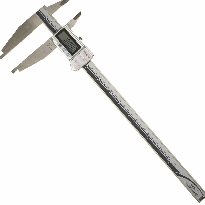Mitutoyo 551 [551-341-10] Digital ABSOLUTE Digimatic Caliper with Nib Style and Standard Jaws 12in (300mm)